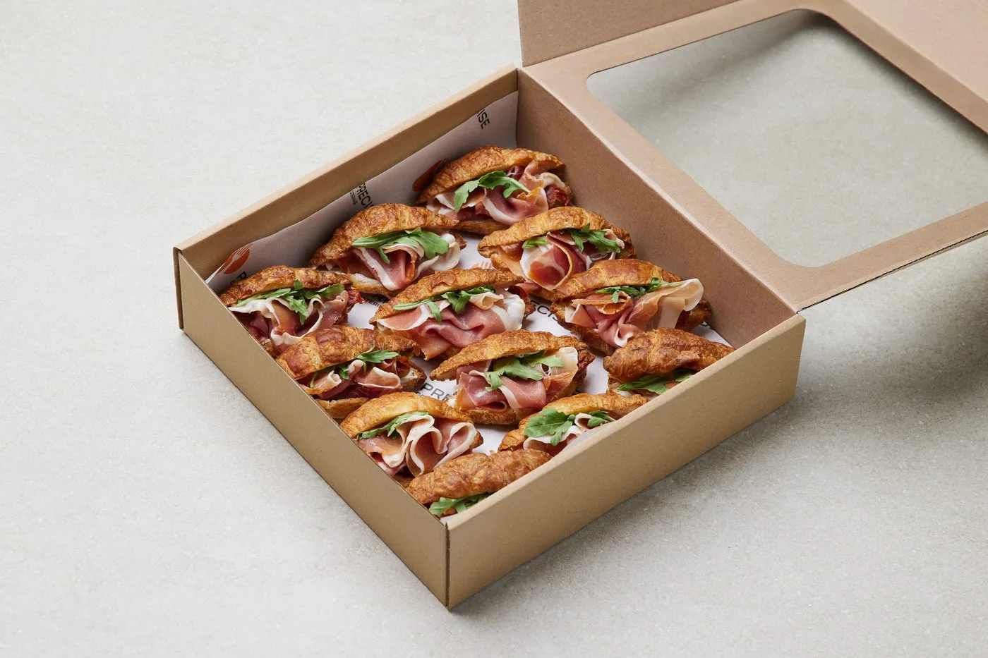 Mini croissant box