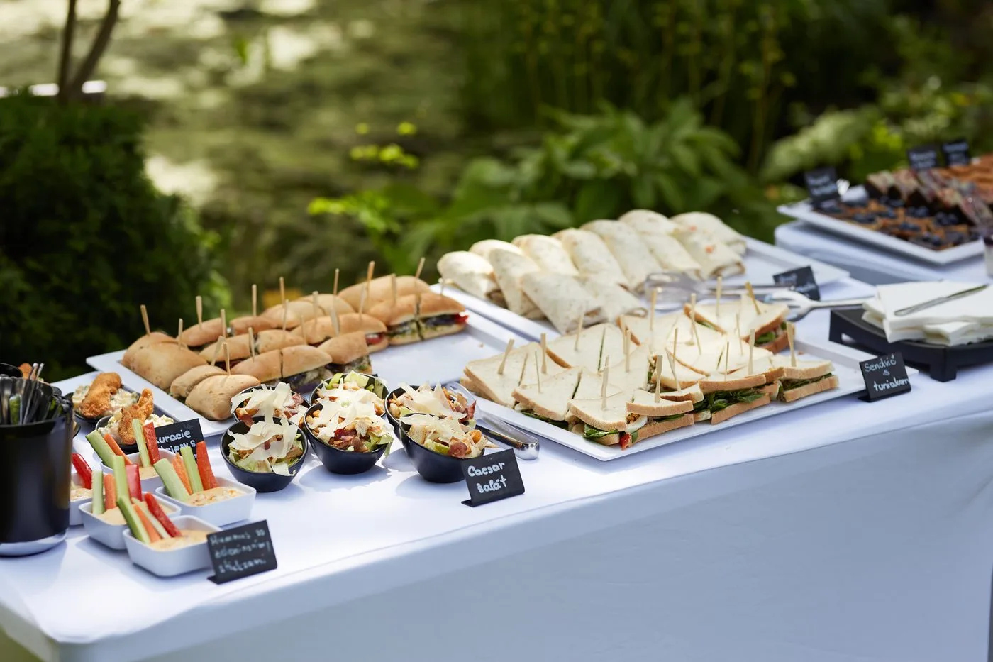Finger food catering