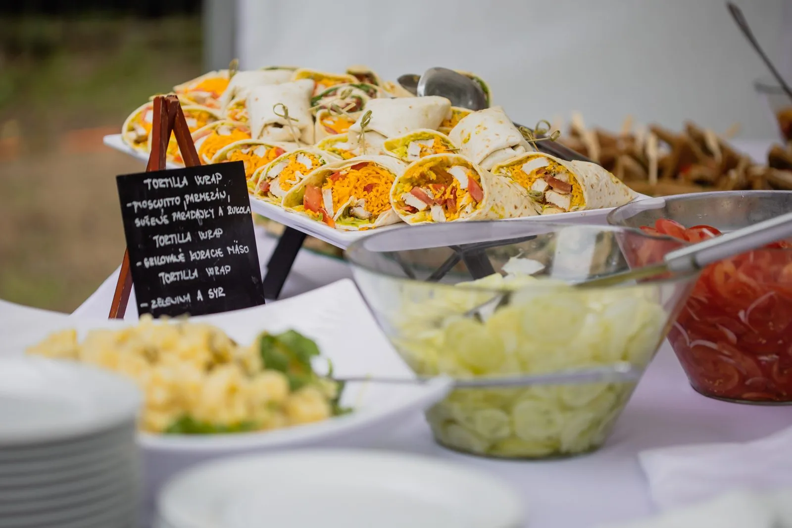 Catering for celebrations and family events