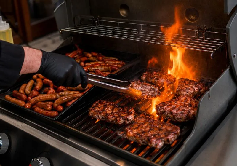 Grill stage