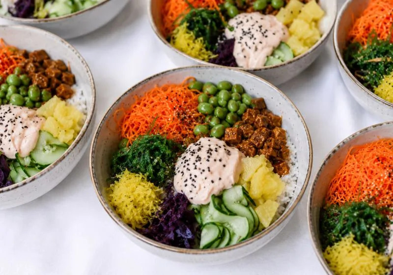 Poke bowls