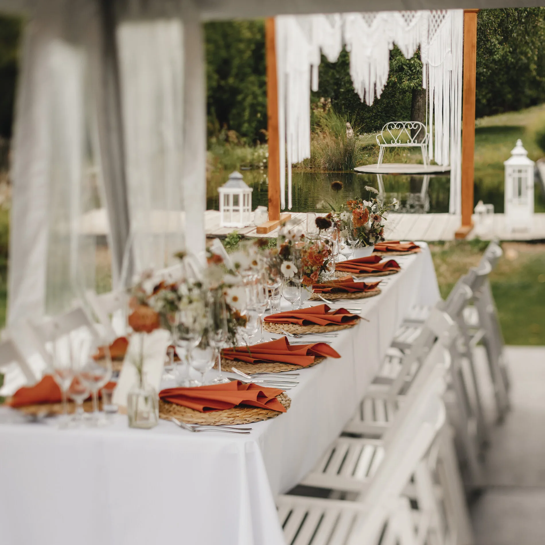 Wedding catering in Košice and the surrounding area, wedding table