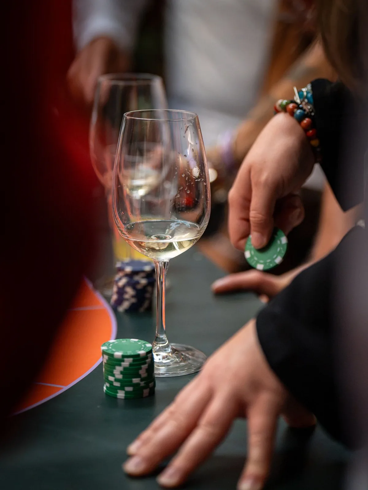 Blind tasting at the gaming table